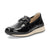 zwarte mocassin