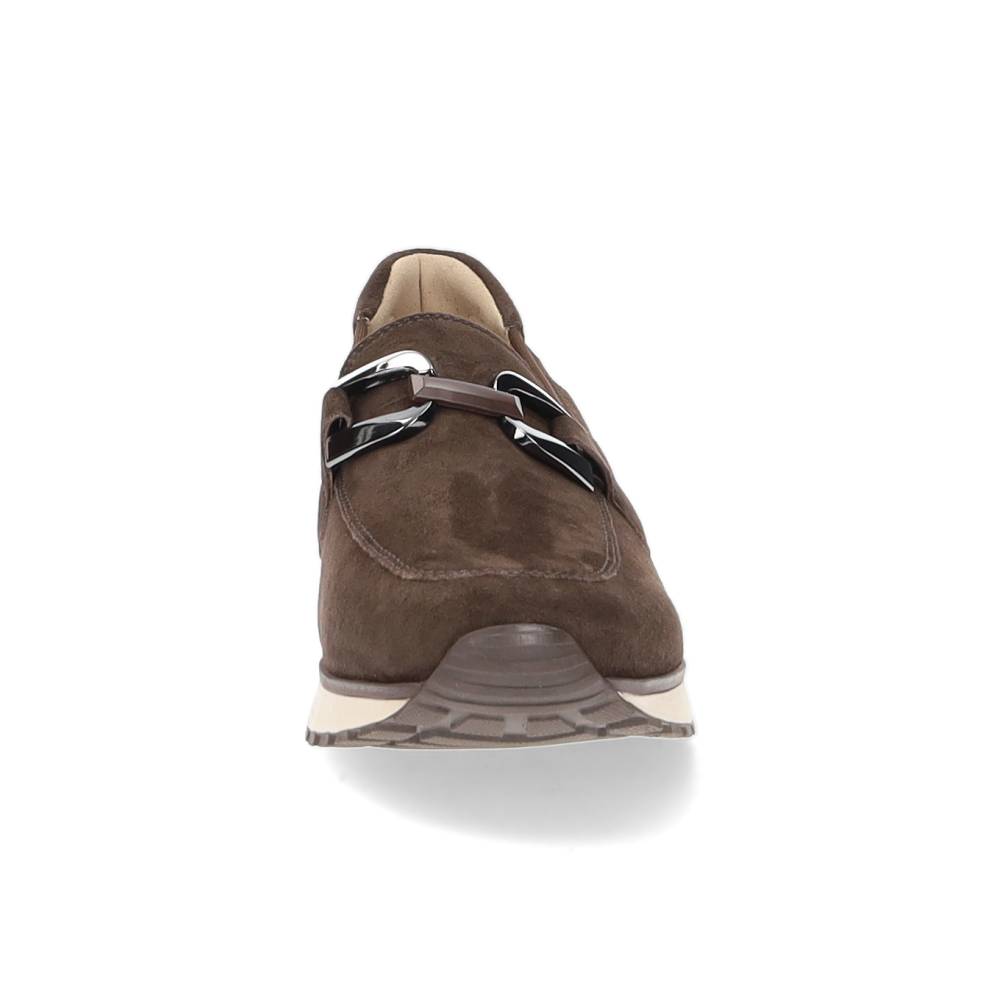 bruine mocassin