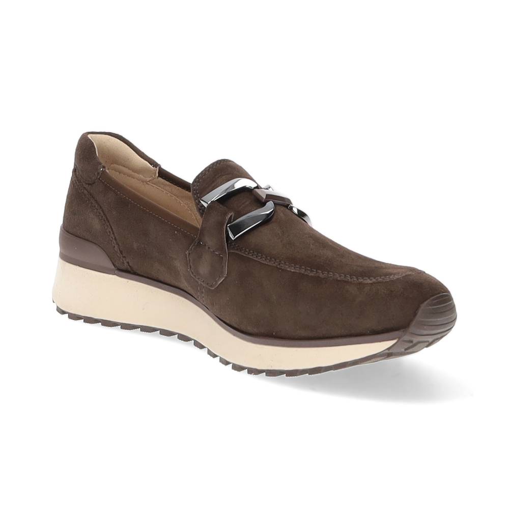 bruine mocassin