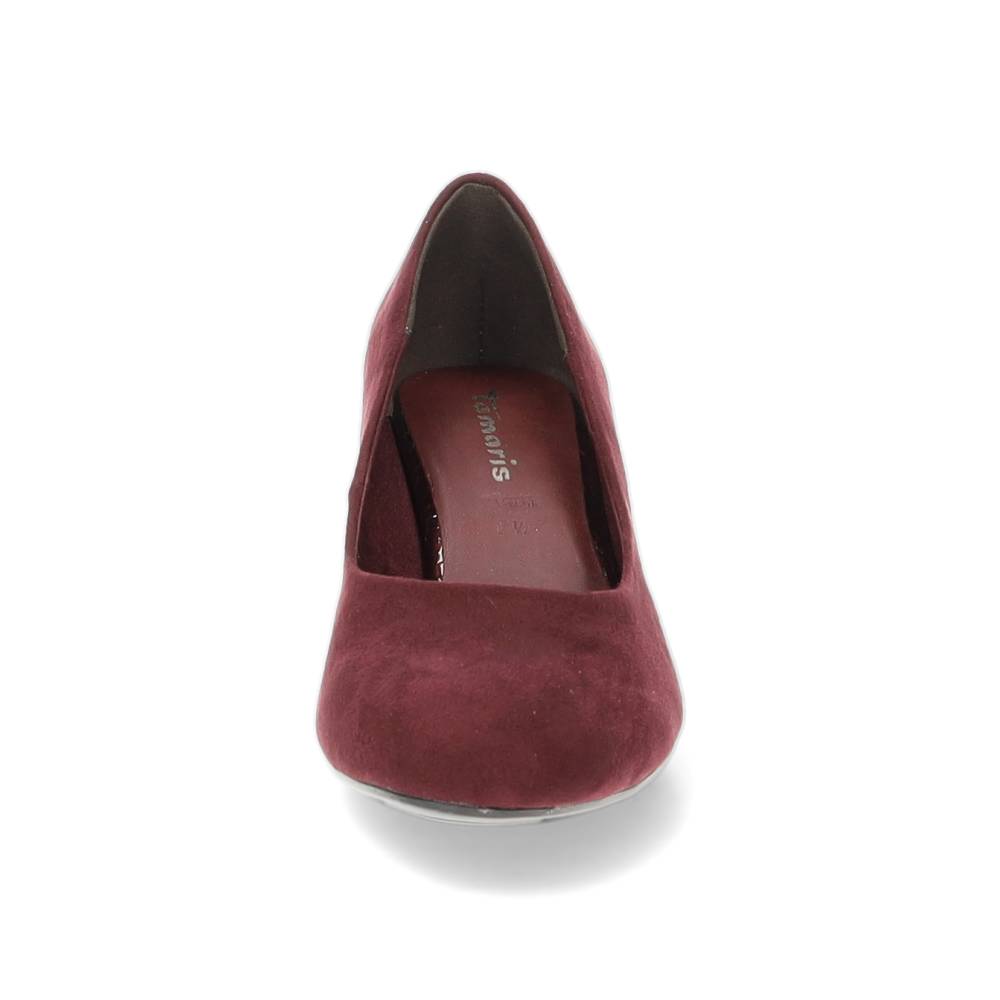 burgundy pump