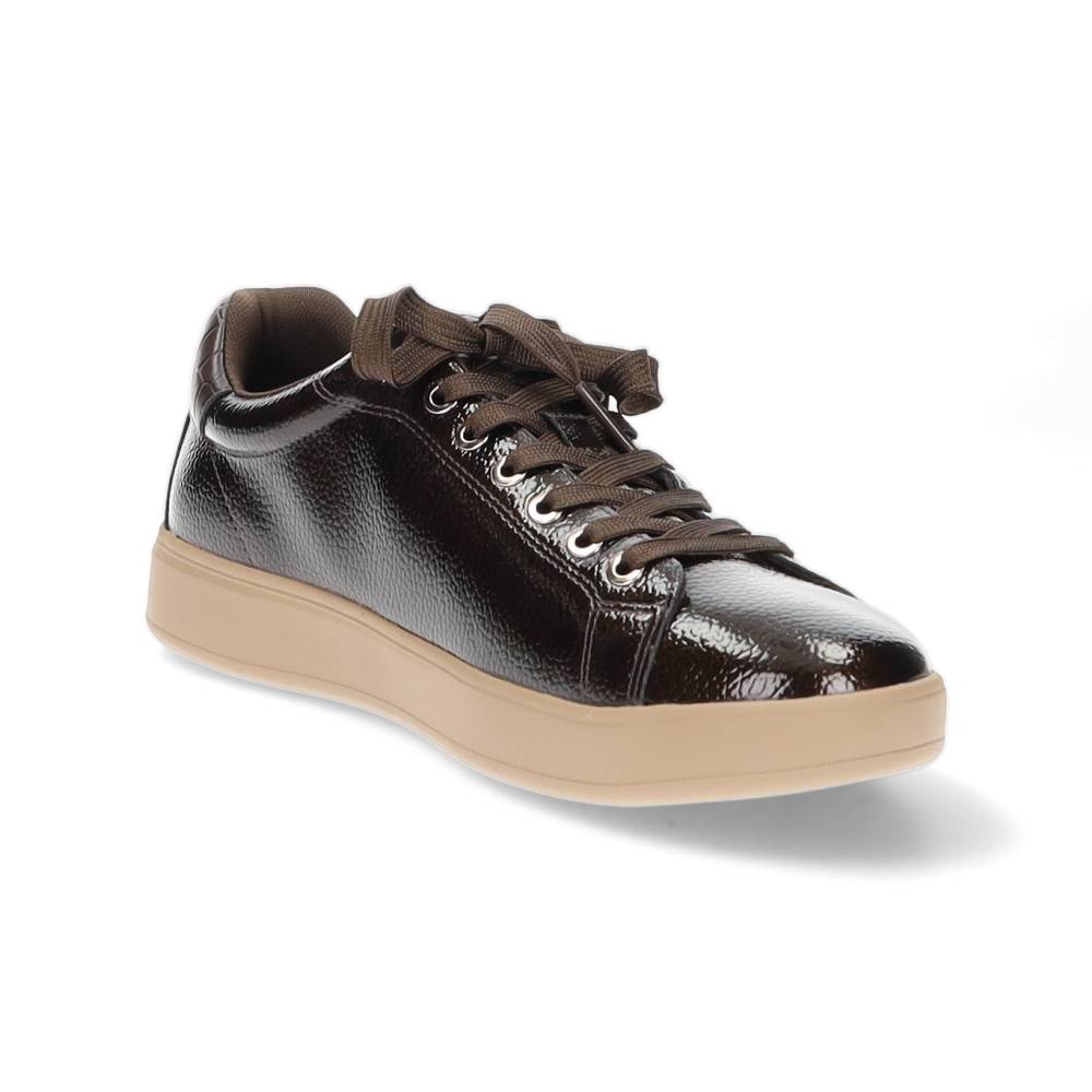 bruine sneaker