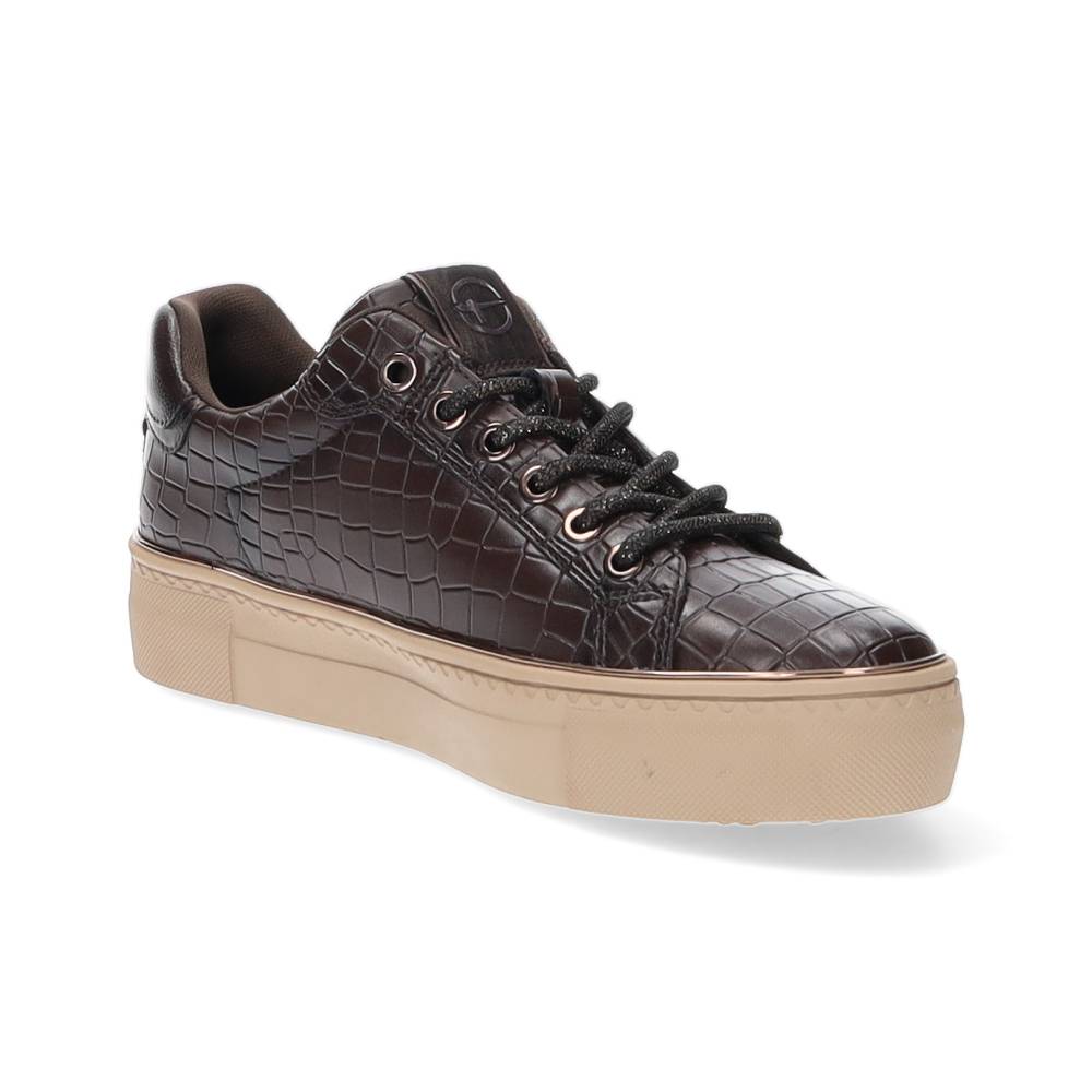 bruine sneaker