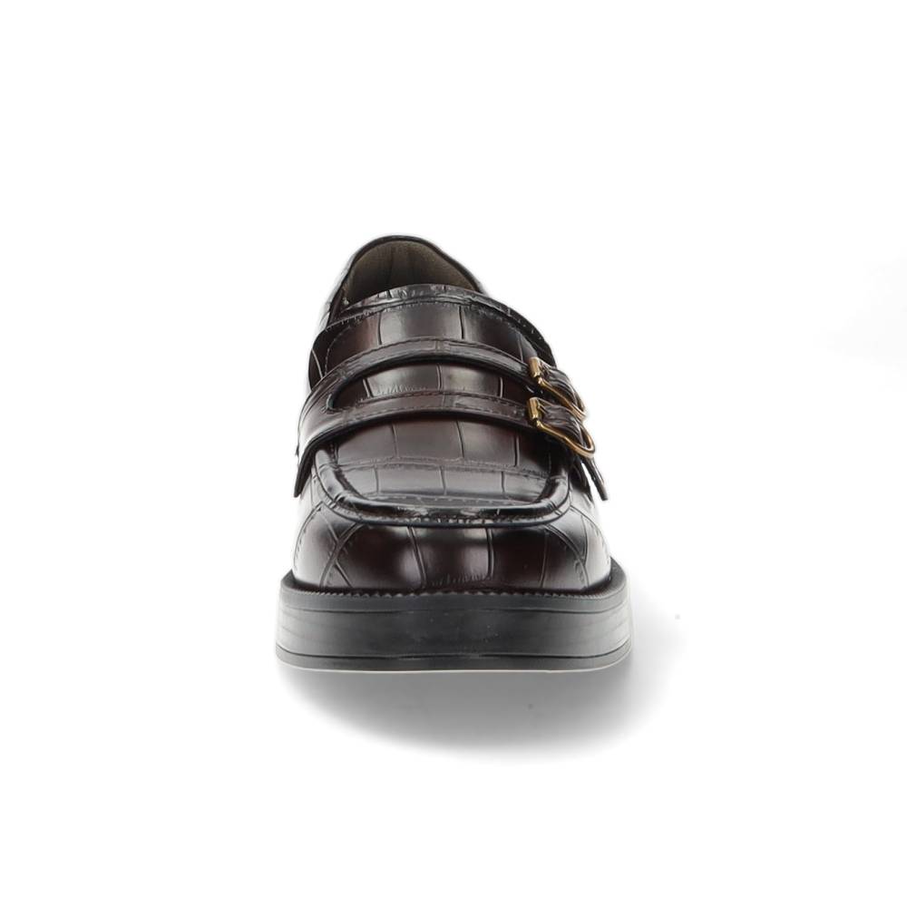 bruine mocassin