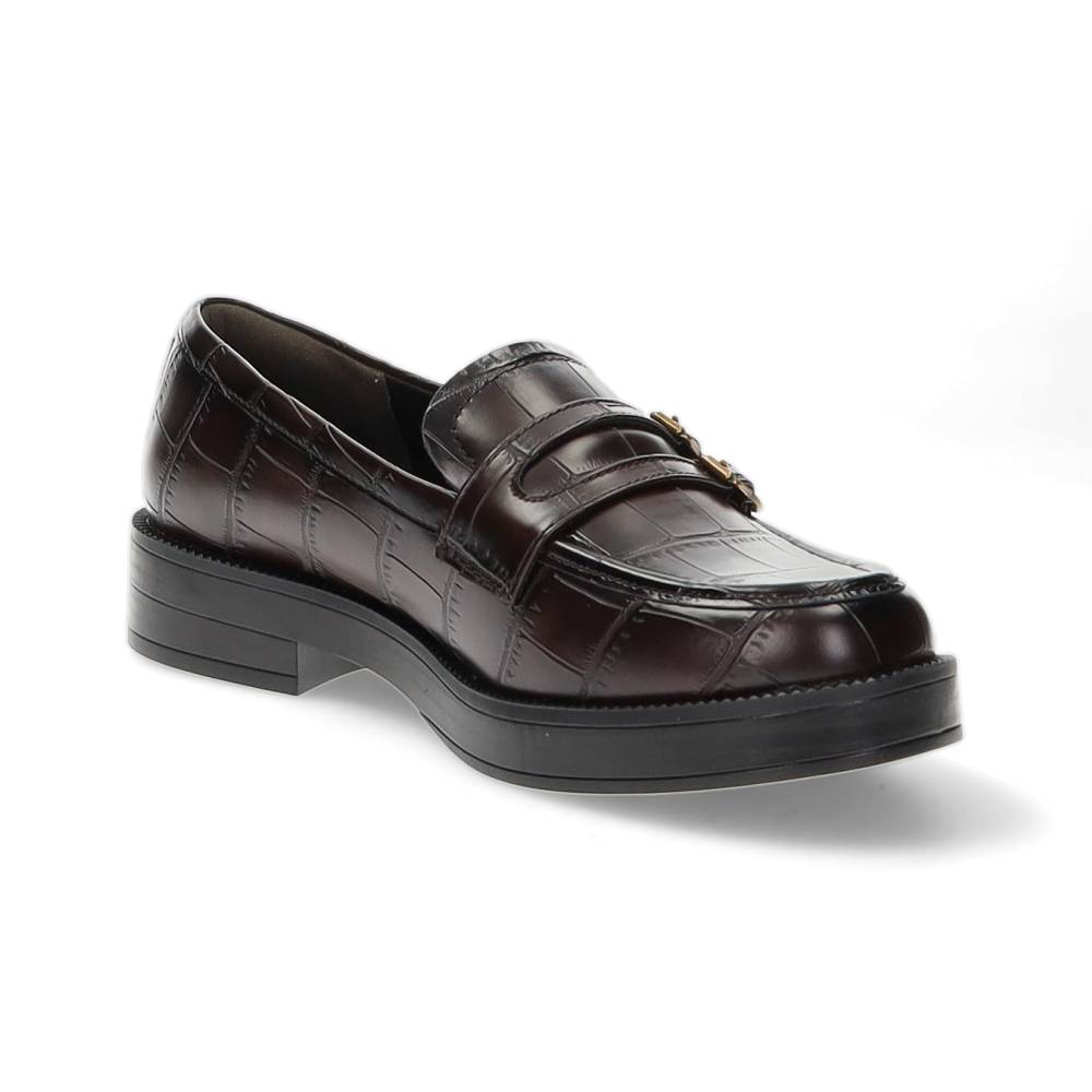 bruine mocassin