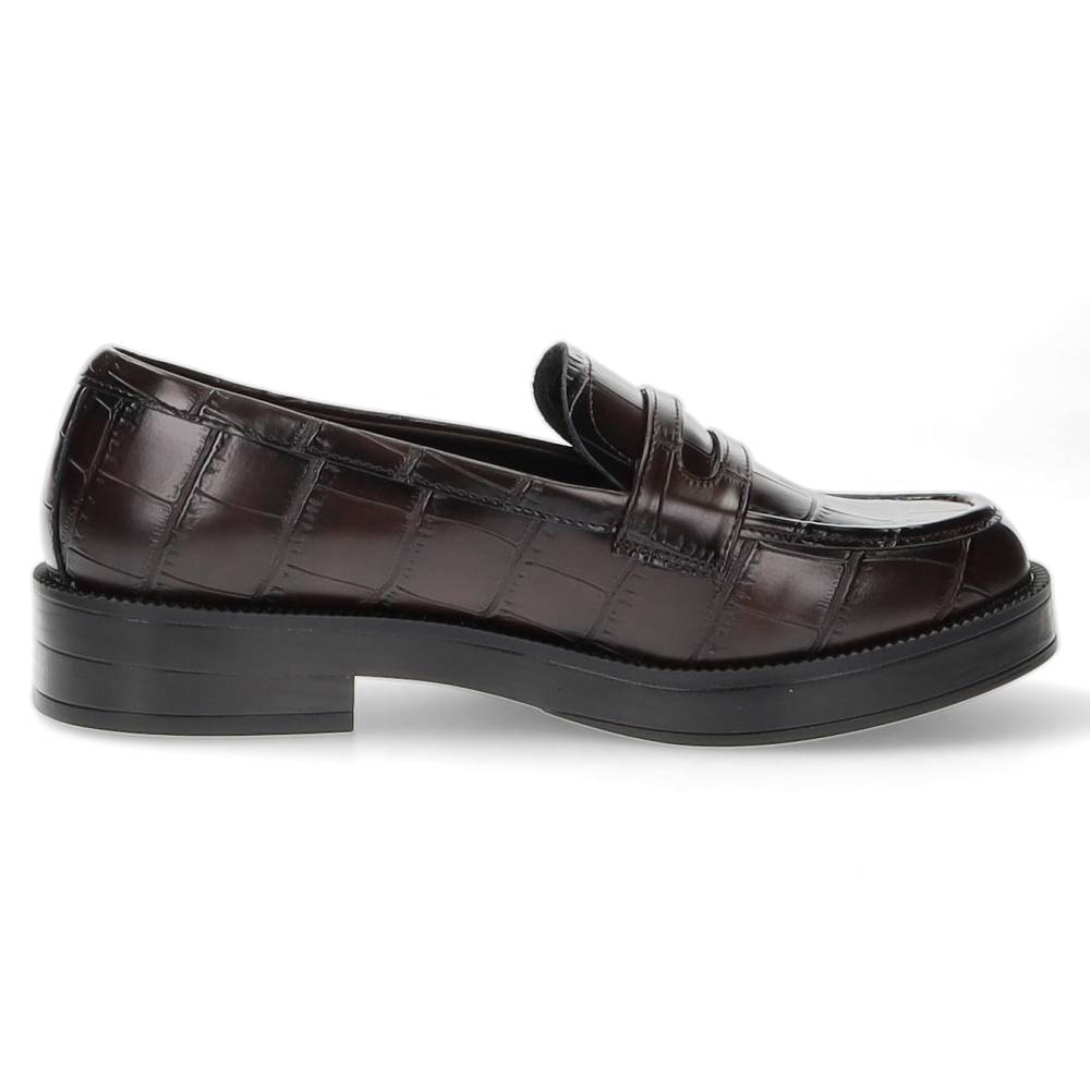 bruine mocassin