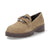 taupe mocassin
