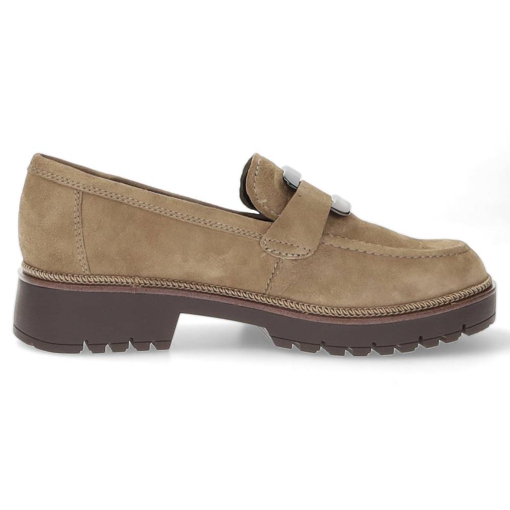 taupe mocassin
