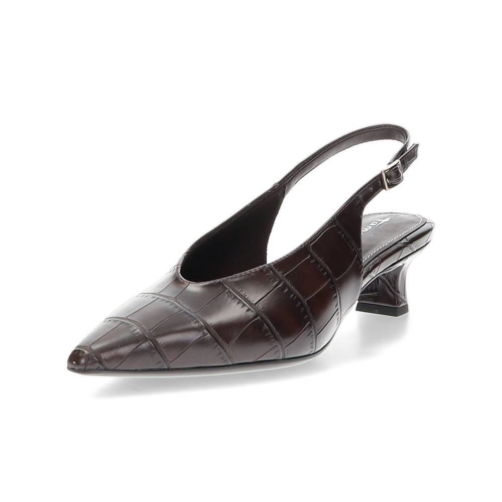 bruine slingback