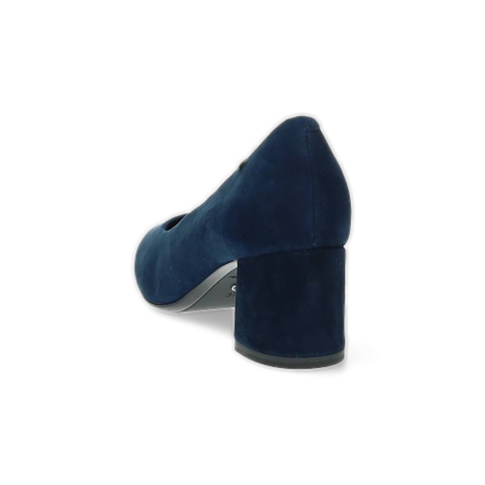 blauwe pump
