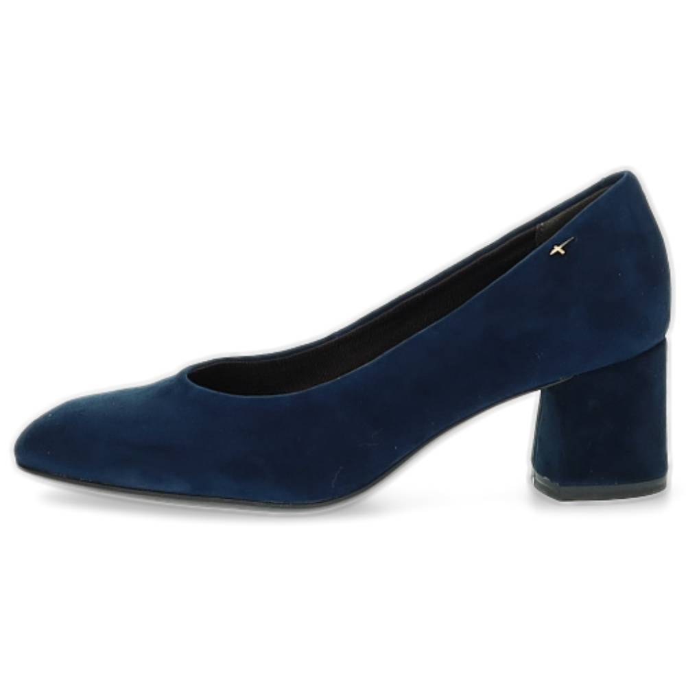 blauwe pump