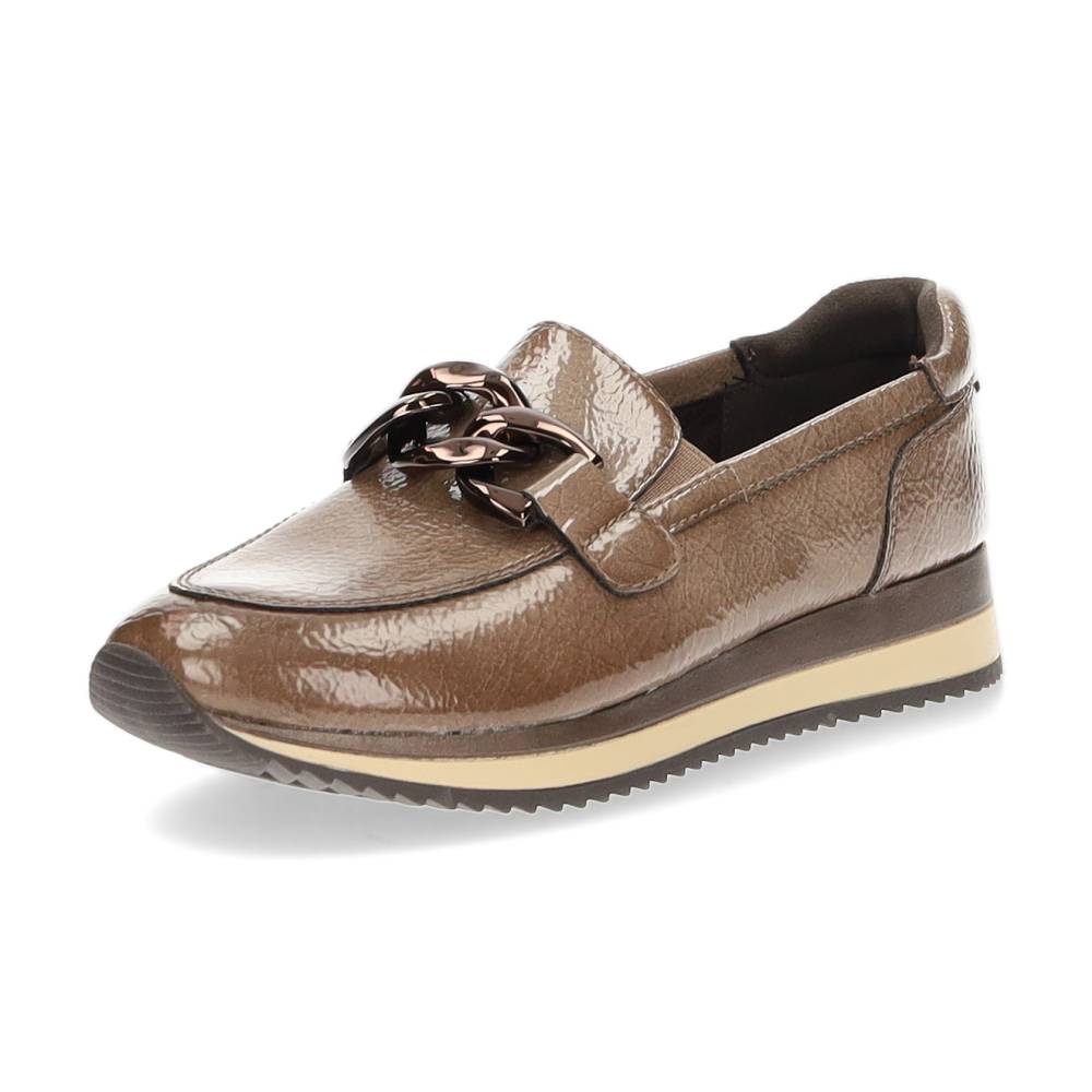 bruine mocassin