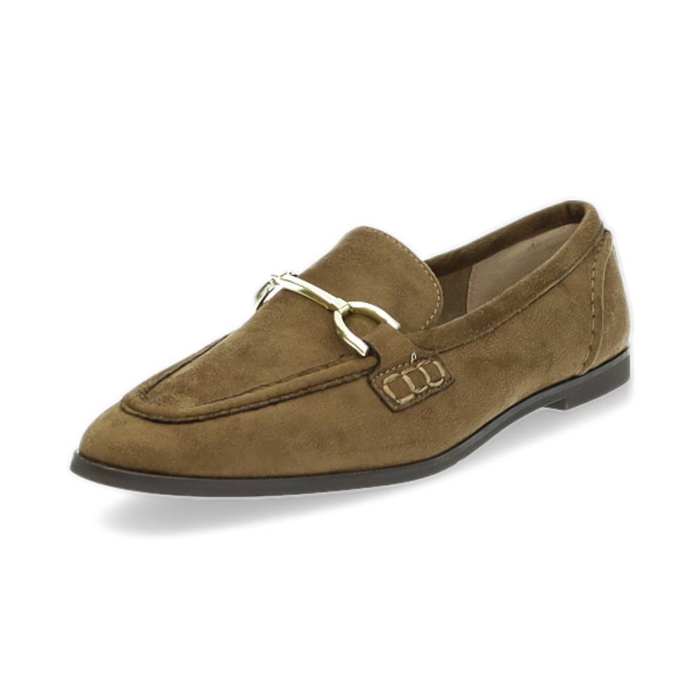 camel loafer