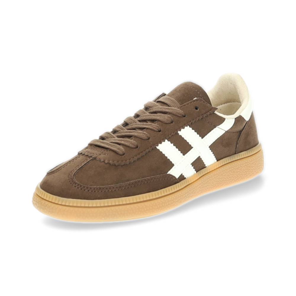 donkerbruine sneaker