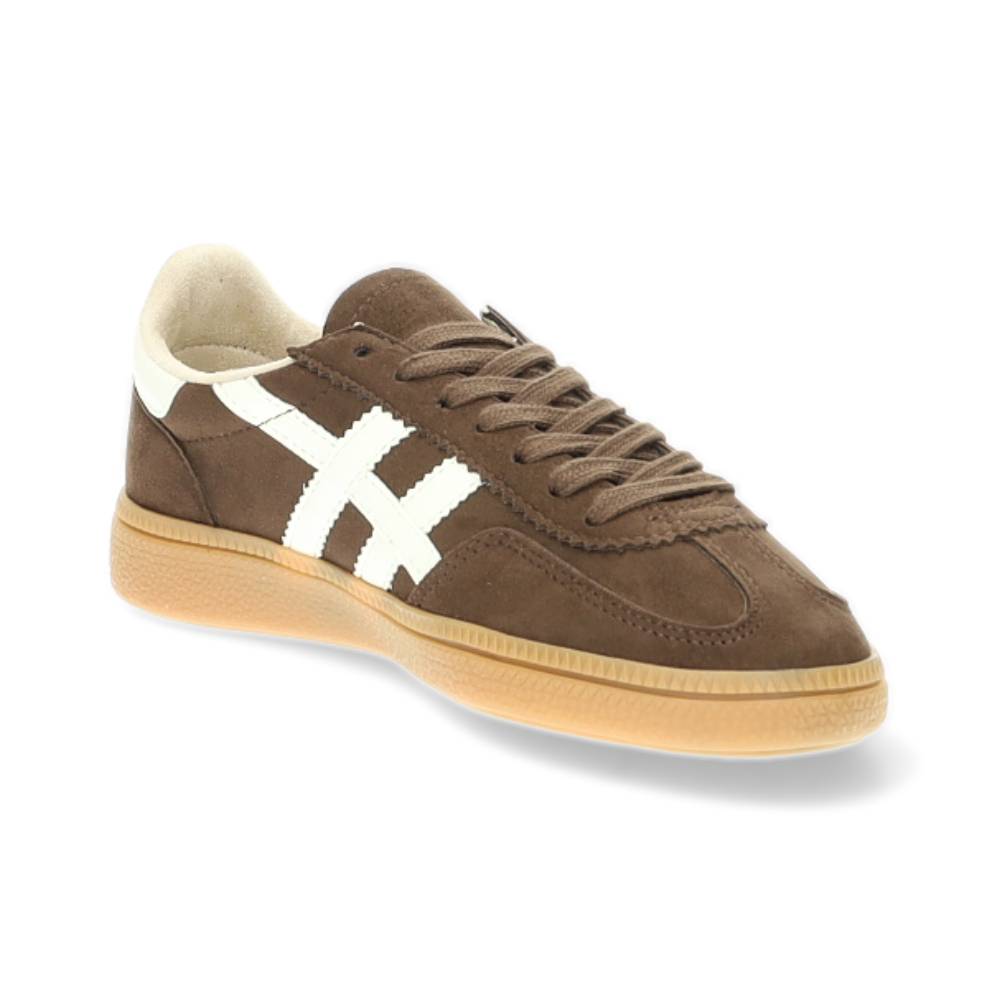 donkerbruine sneaker