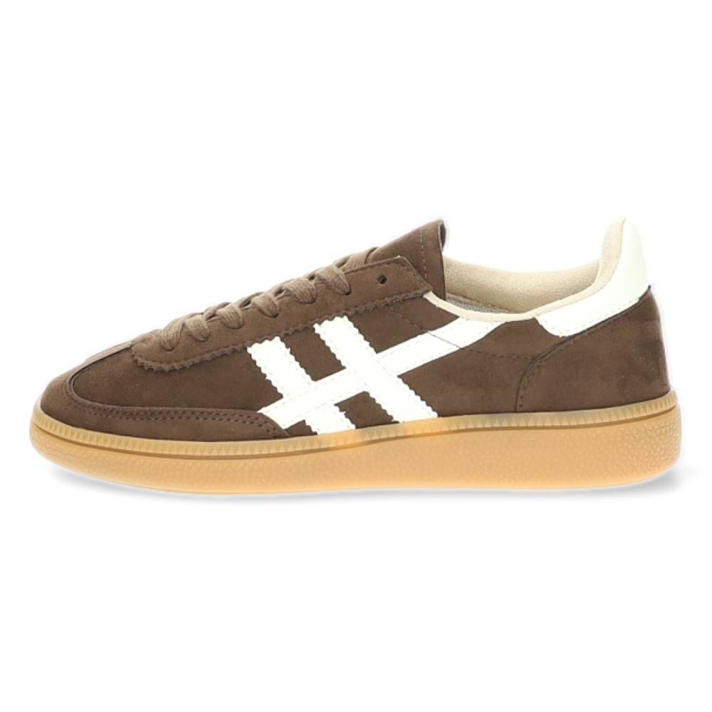 donkerbruine sneaker