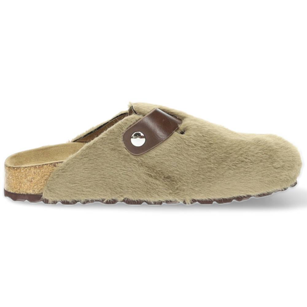 taupe pantoffel