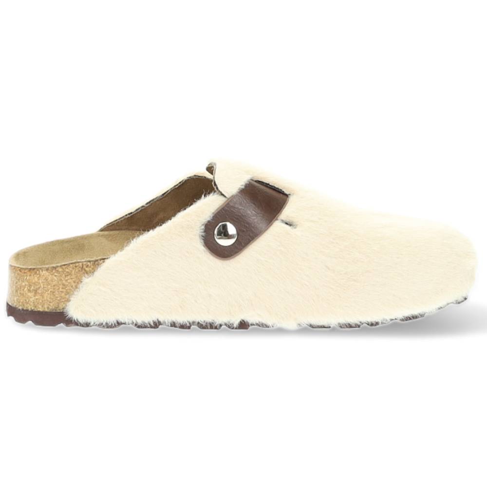beige pantoffel