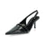 zwarte slingback