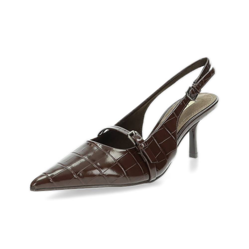bruine slingback