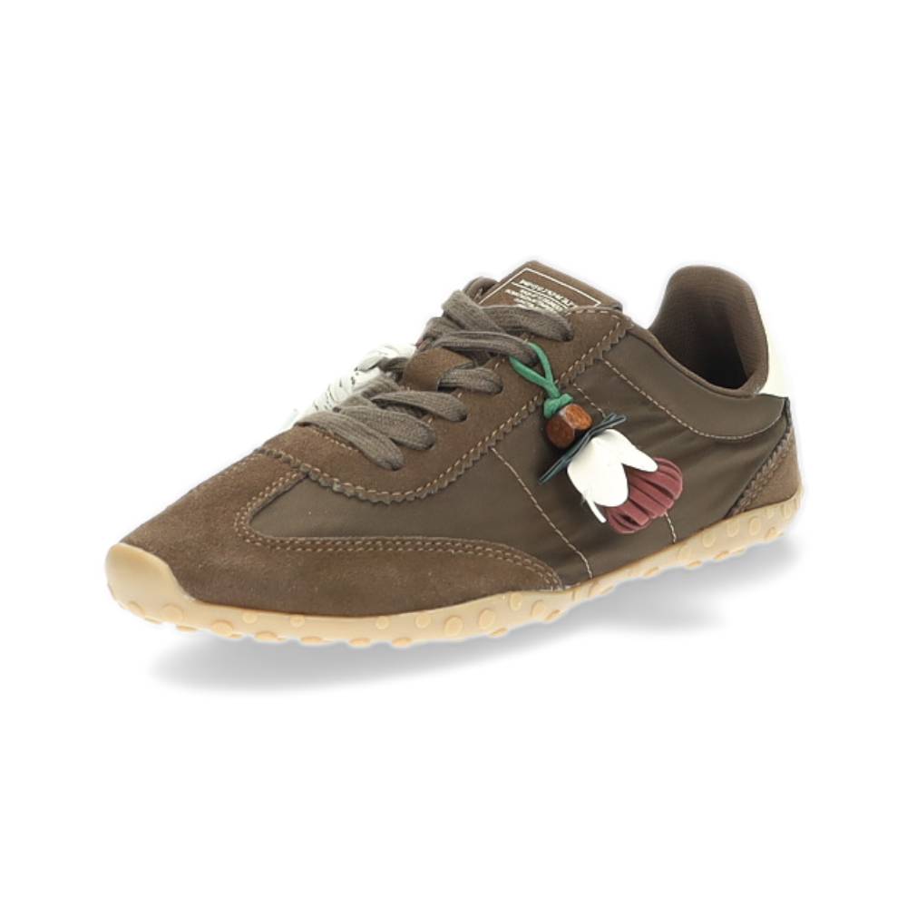 donkerbruine sneaker