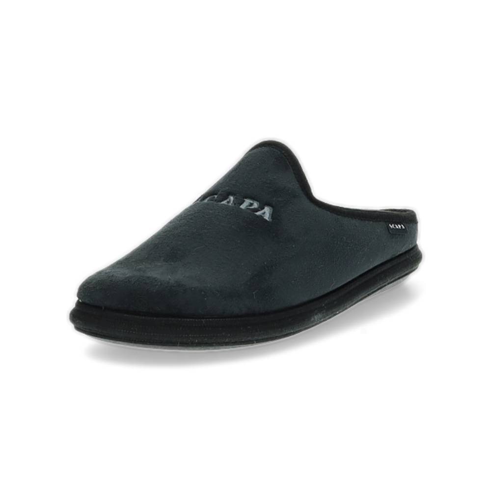 zwarte pantoffel