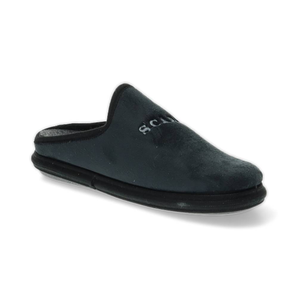 zwarte pantoffel