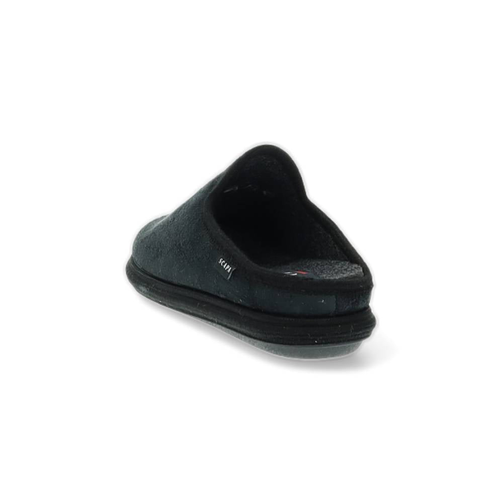 zwarte pantoffel