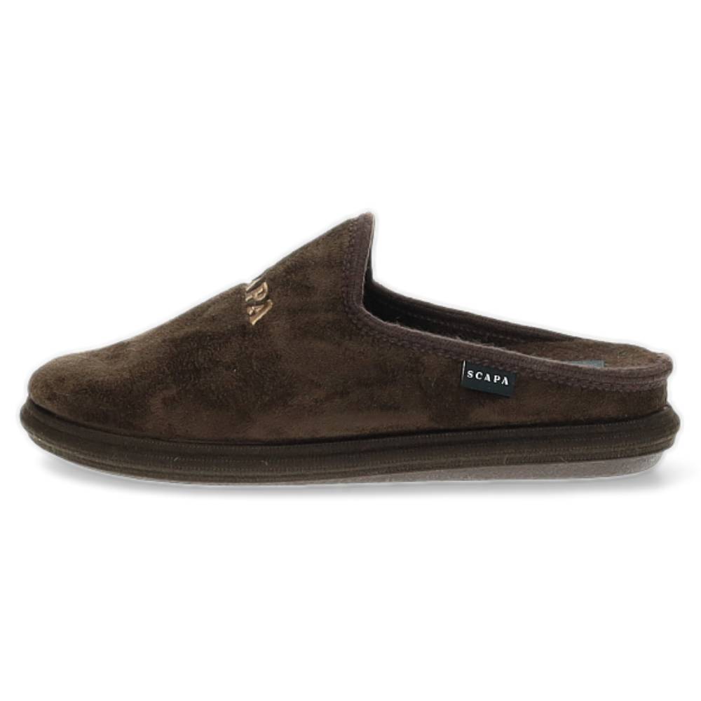 bruine pantoffel