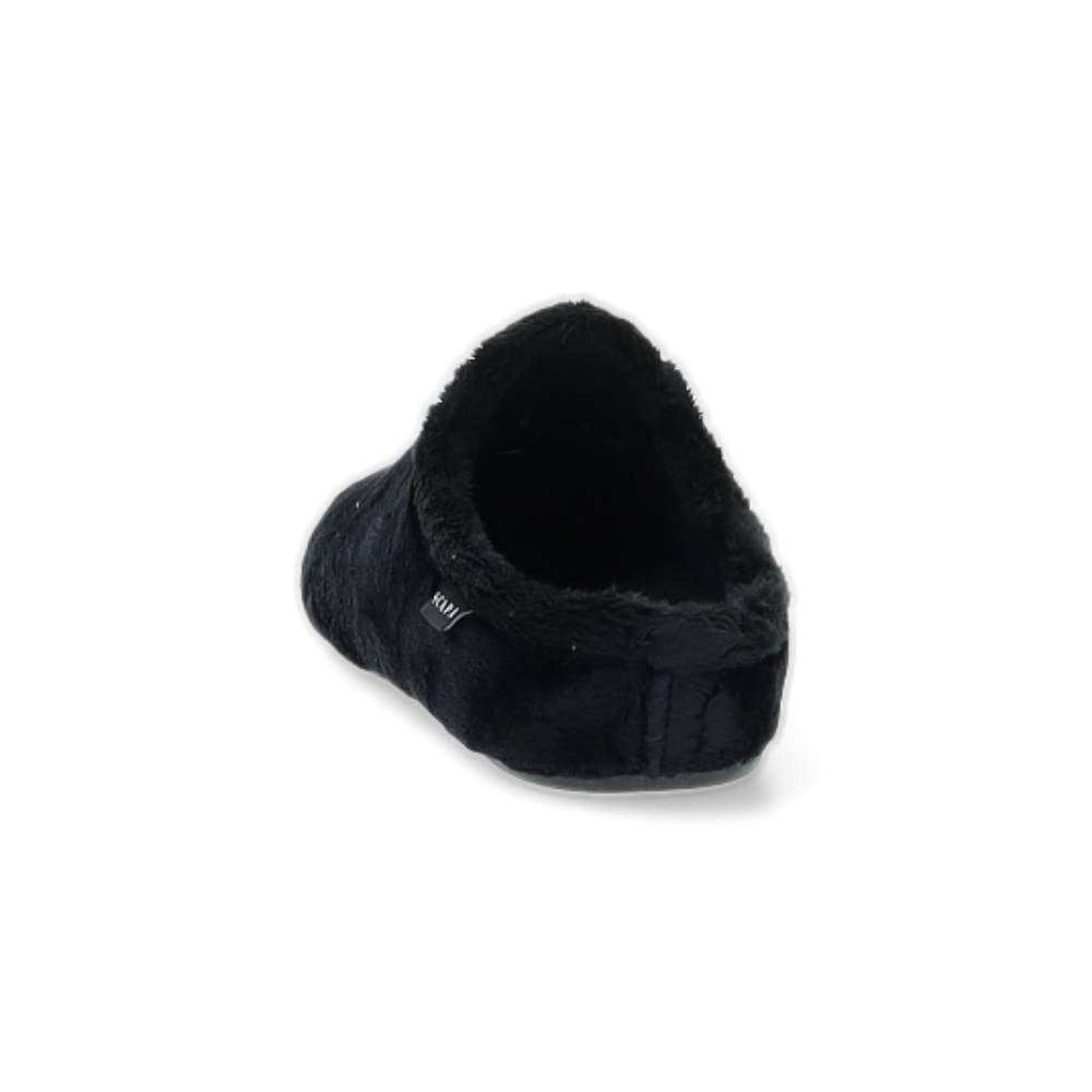 zwarte pantoffel