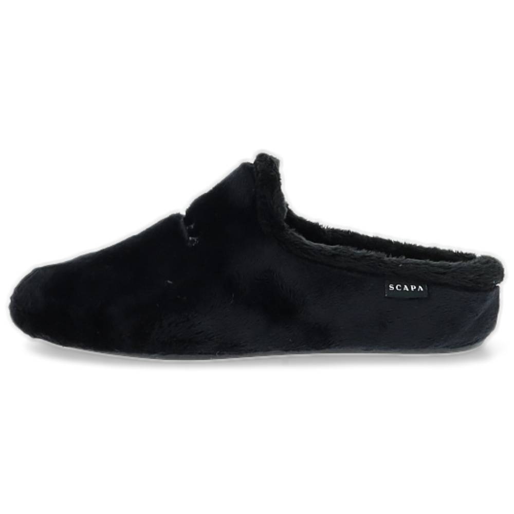 zwarte pantoffel