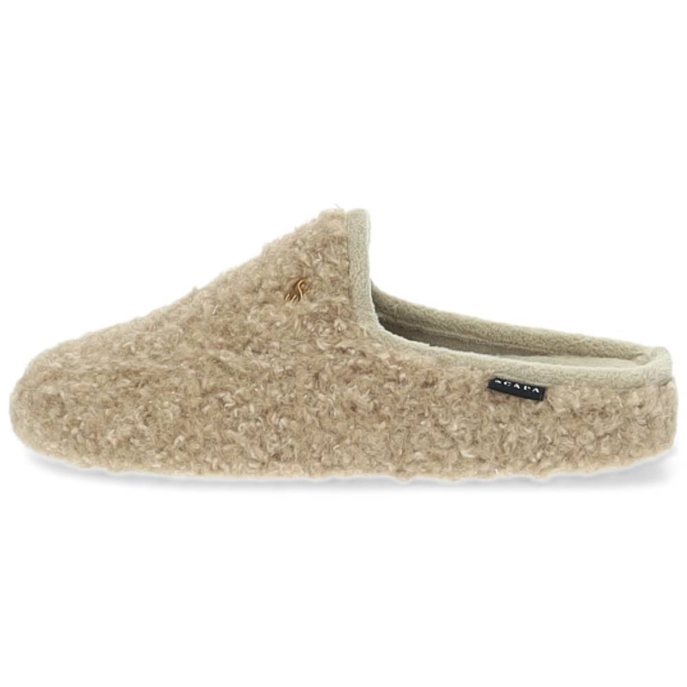 taupe pantoffel