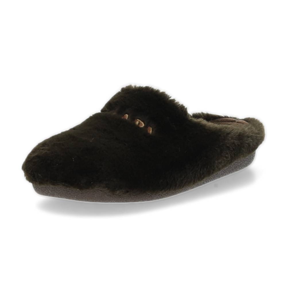 bruine pantoffel