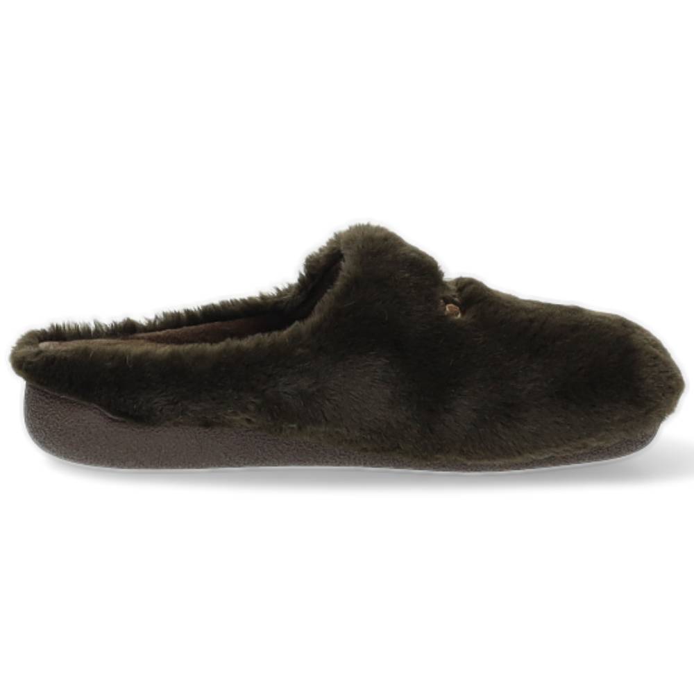bruine pantoffel