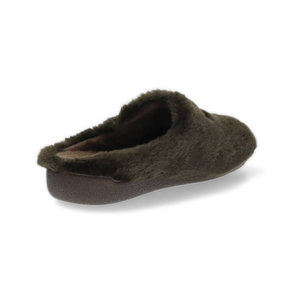 bruine pantoffel