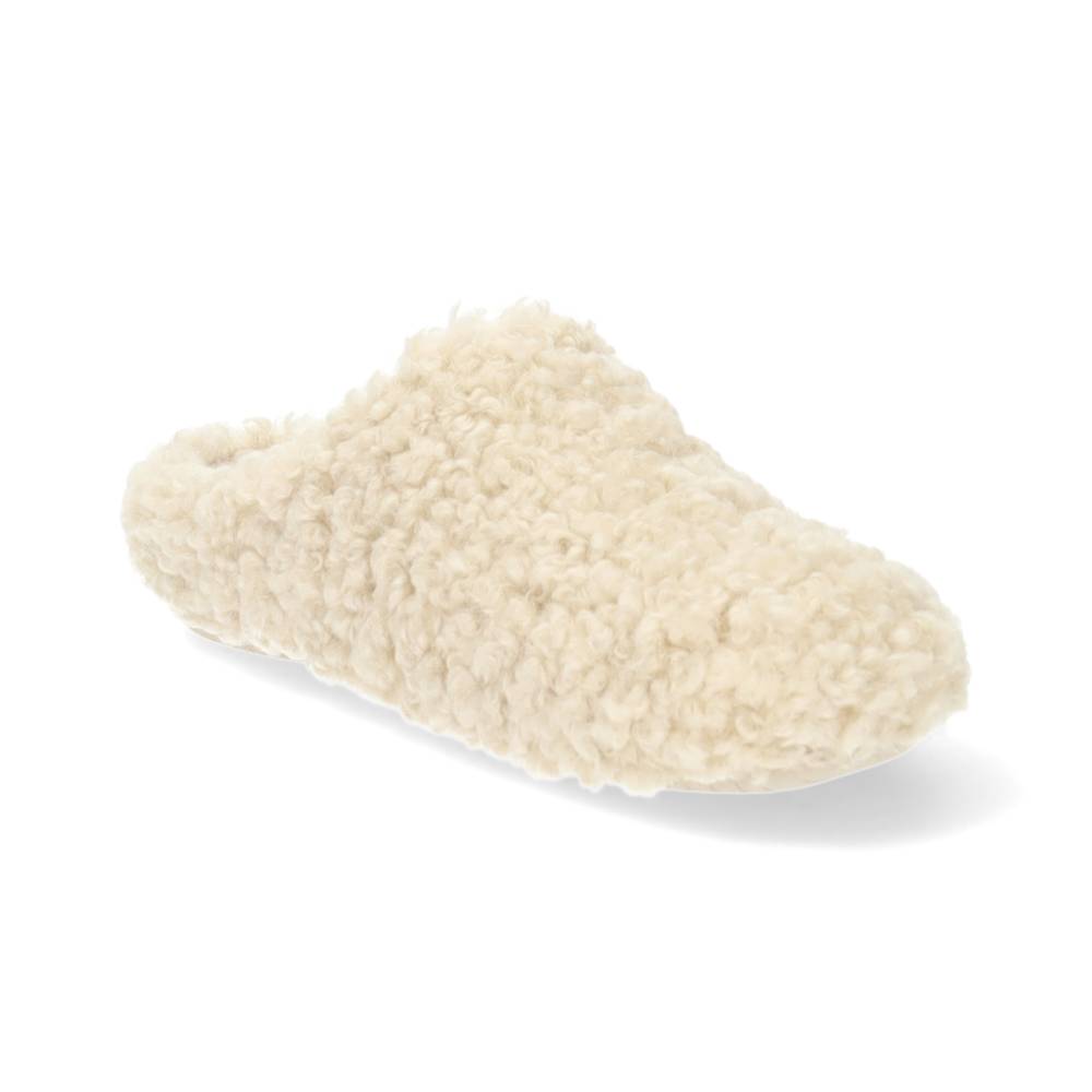 beige pantoffel