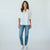 witte blouse
