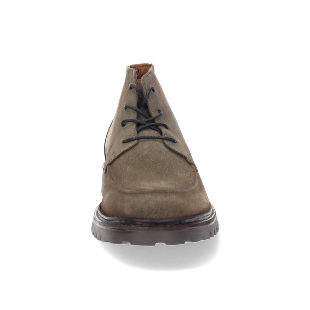 taupe geklede bottine