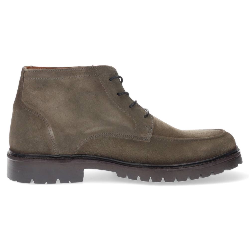 taupe geklede bottine