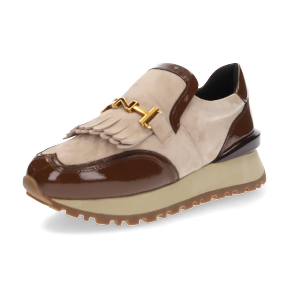 bruine mocassin
