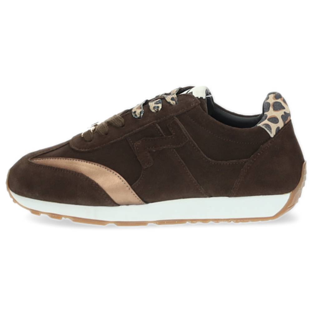 bruine sneaker