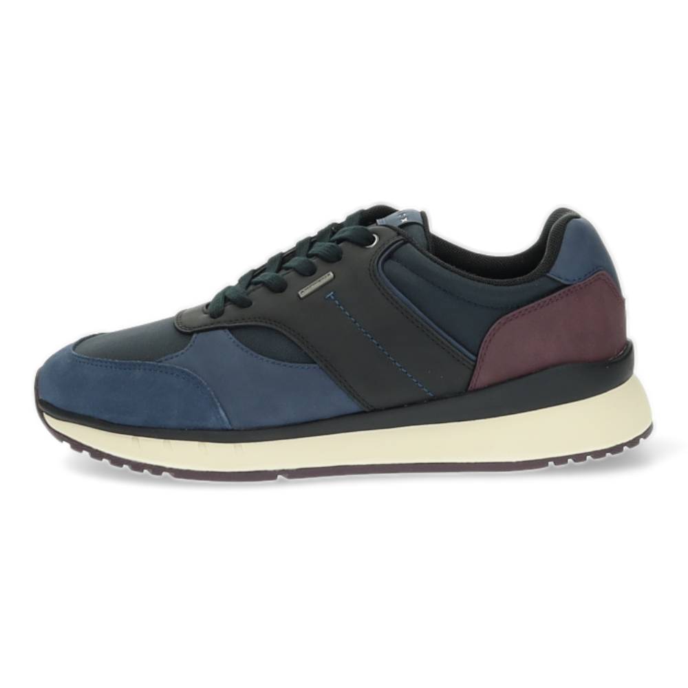 blauwe sneaker