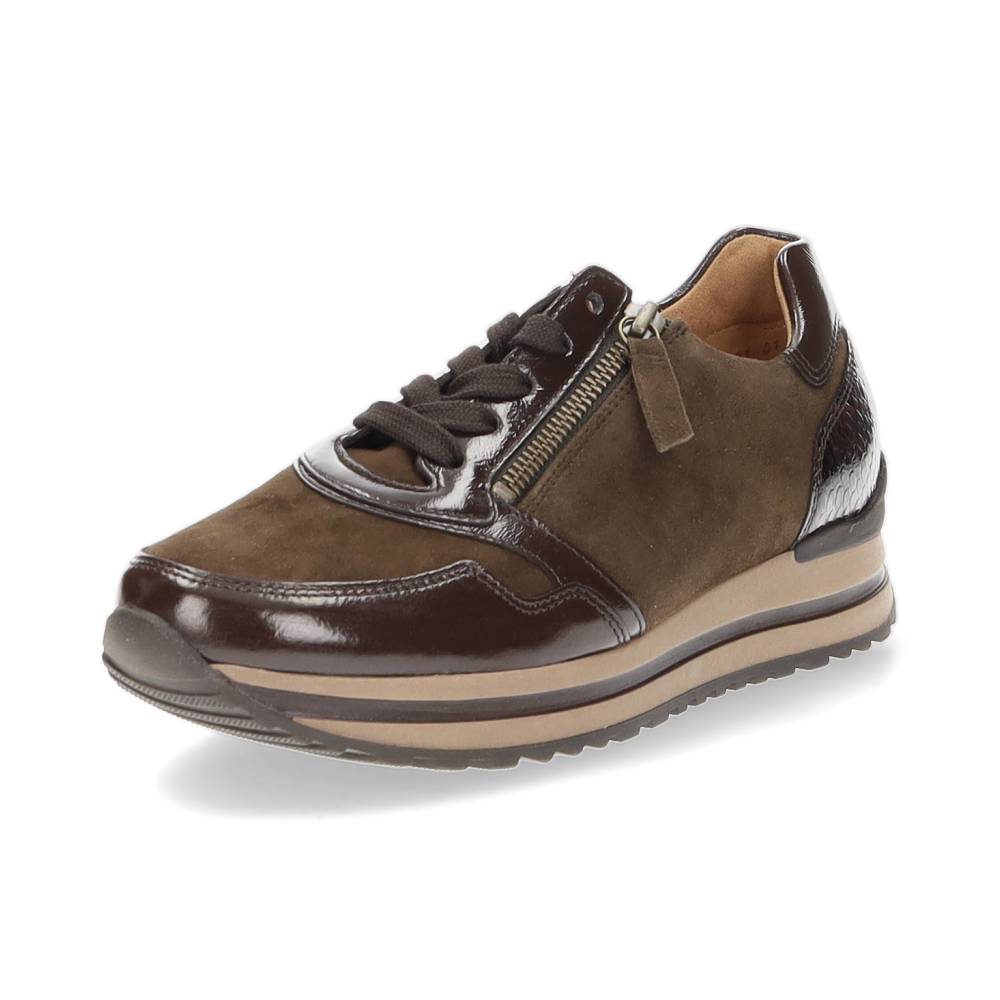 bruine sneaker
