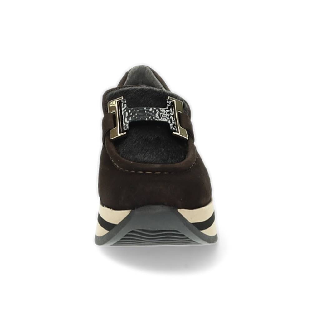 bruine mocassin