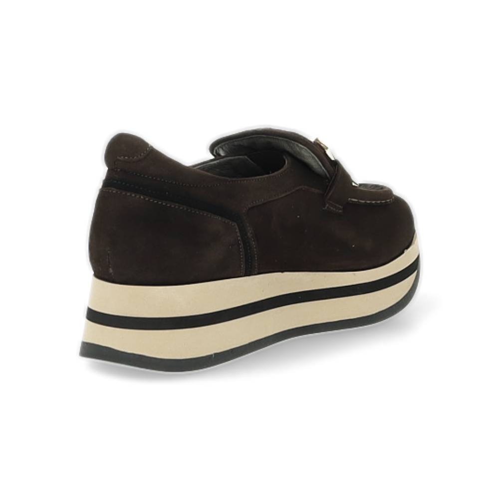bruine mocassin