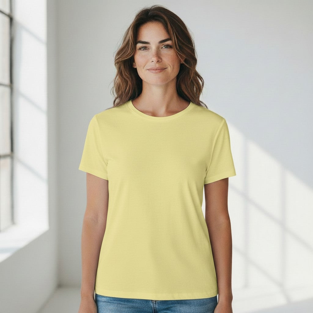 gele t-shirt