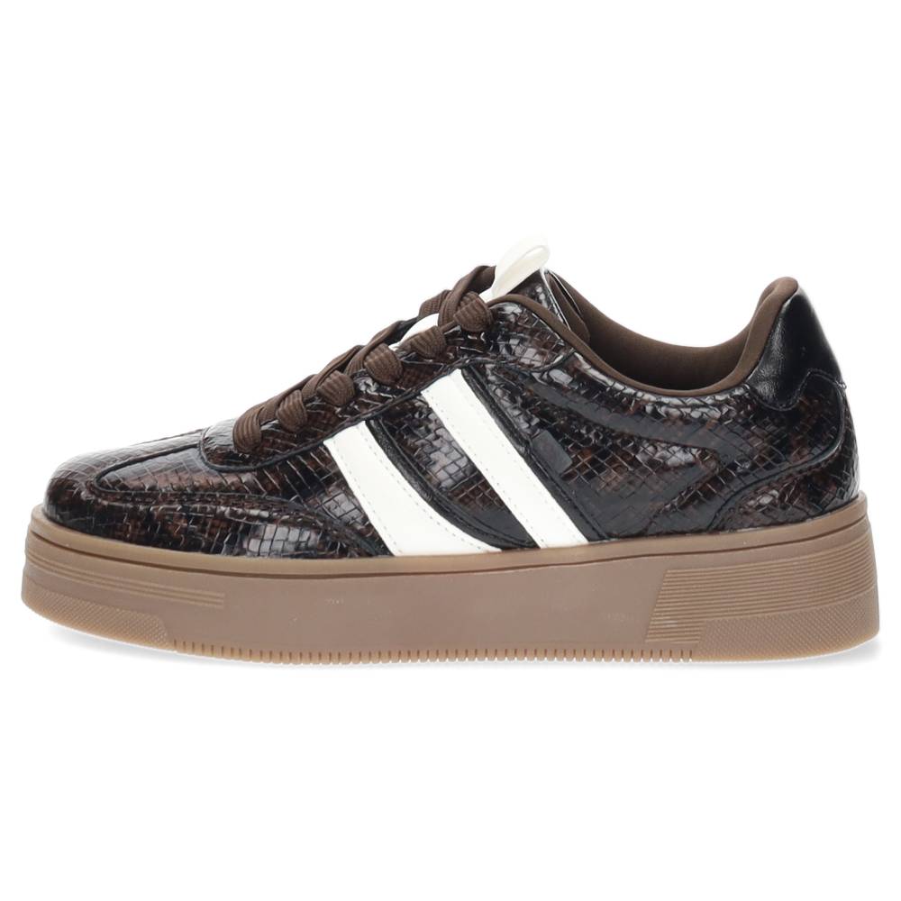 bruine sneaker