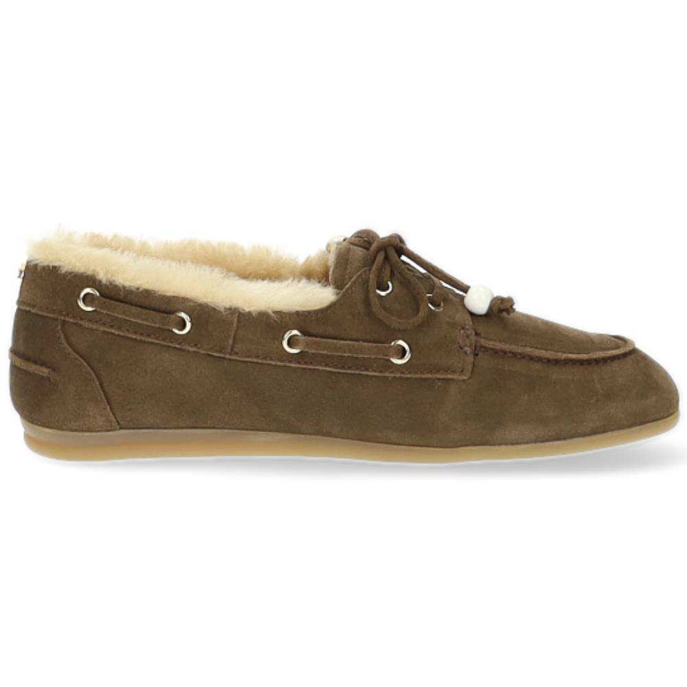 bruine bootschoen