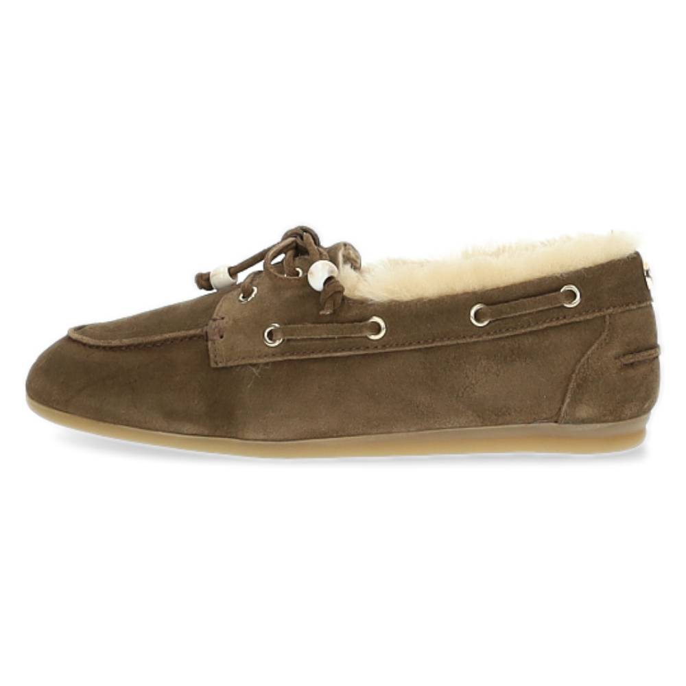 bruine bootschoen