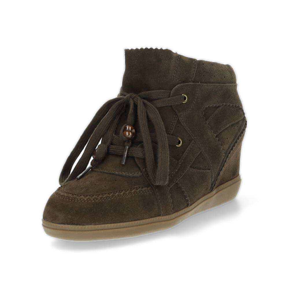 donkerbruine sneaker