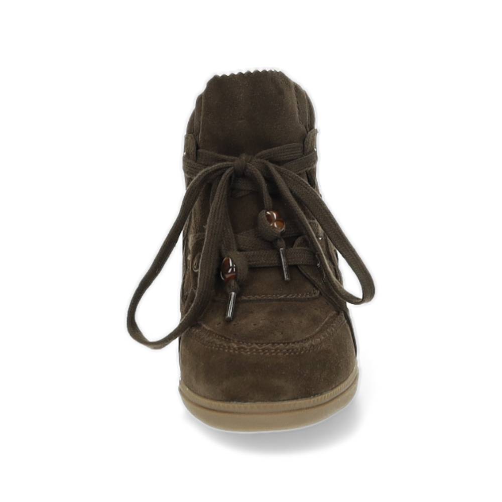 donkerbruine sneaker
